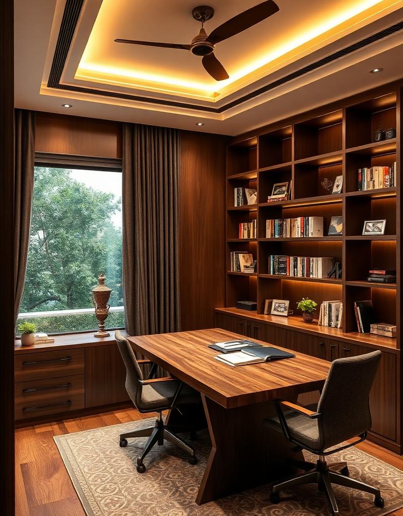 Study Room interior design Bangalore